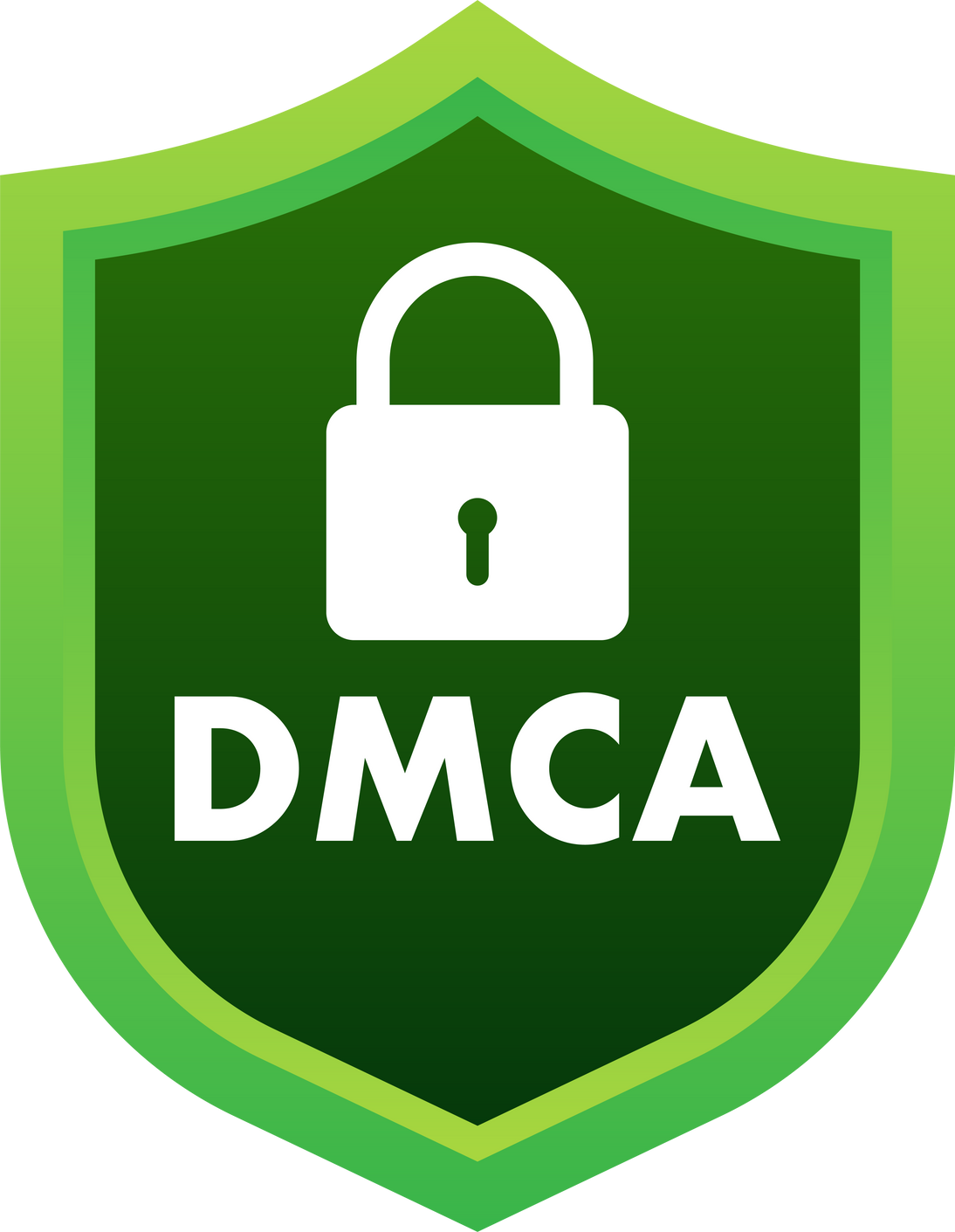 DMCA - Digital Millennium Copyright Act. Copywriter and freelancer. Intellectual property. Vector stock illustration.